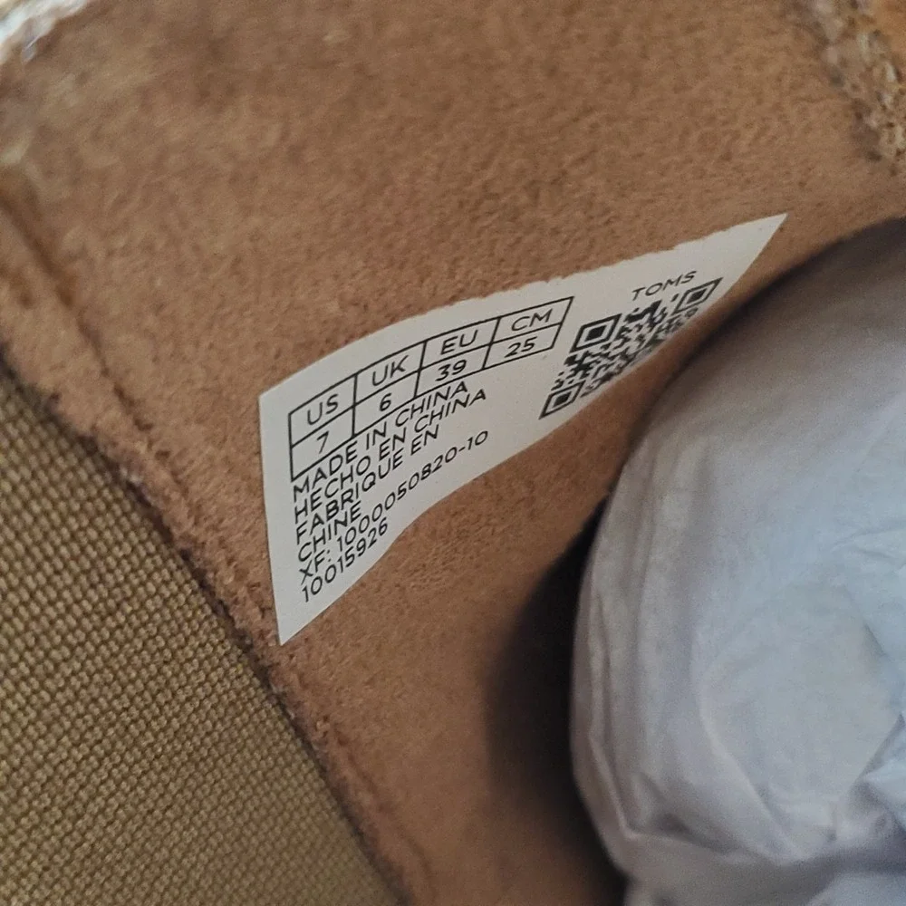 Toms Skyline Mens Chelsea Boot Sz 7 Comfort Toffee Suede Round Toe Pull On Ankle